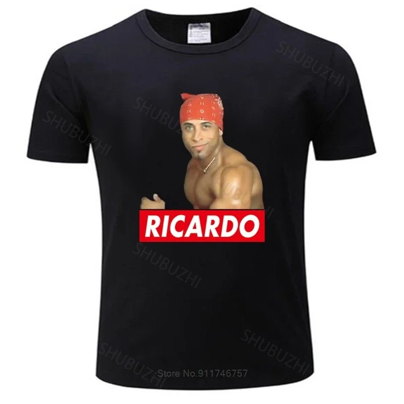 Funny Top Tees Mens Tshirt Mens luxury cotton T shirt Ricardo Milos Meme T Shirt Funny Workout euro size drop shipping