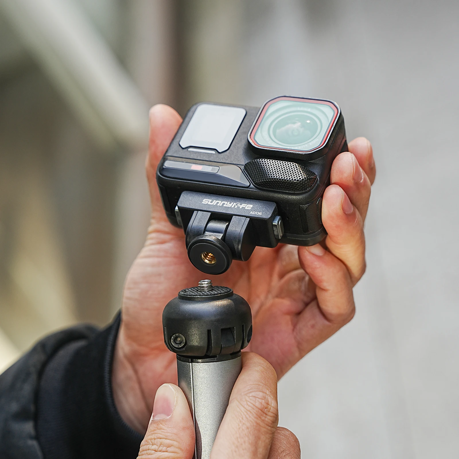 

For Insta360 X4 Air/X5 Magnetic Quick Release Adapter Aluminum Alloy Mount Base For Insta360 ACE/Pro 2/1 Accessories