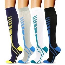 Chaussettes de compression pour hommes et femmes, variCÔTÉ els, œdème médical, sport, extérieur, voyage, course, fitness, cyclisme