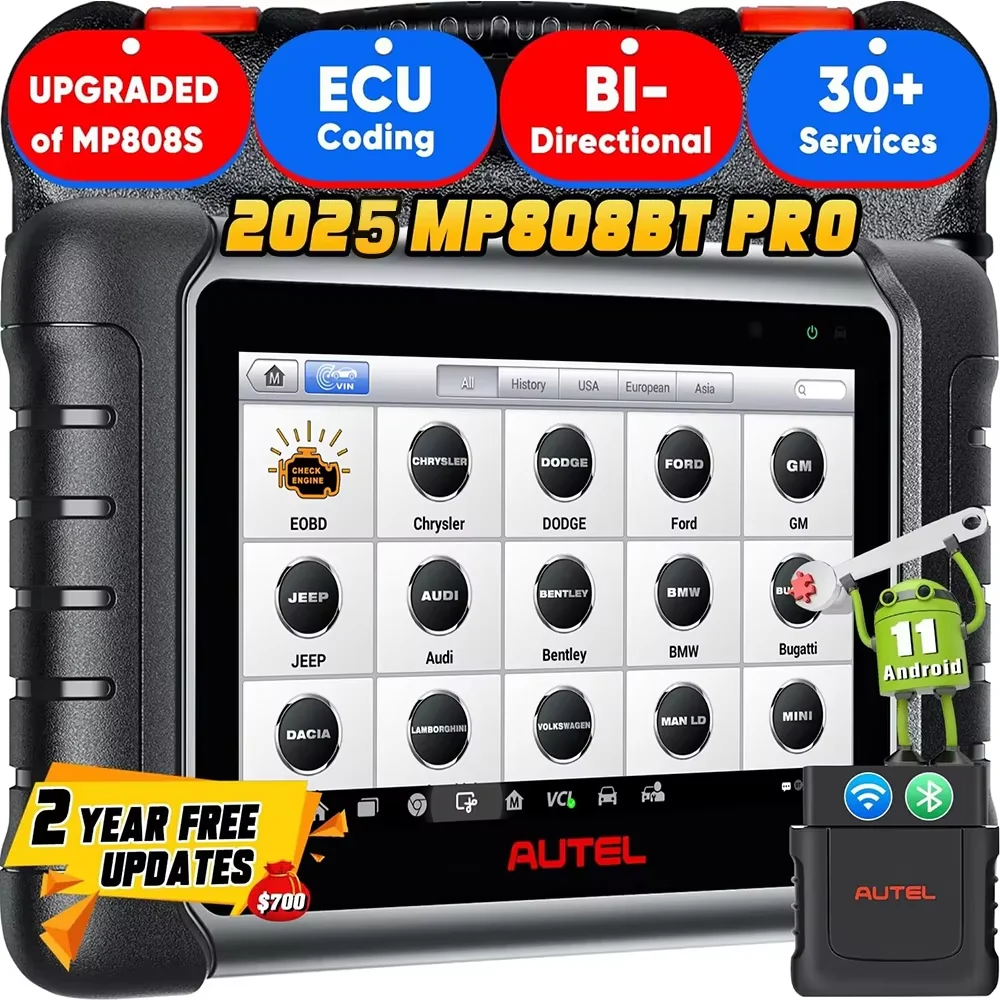 2025 Autel MP808BT PRO: BT MP ile Aracınızın Dijital Tıbbını Açığa Çıkarmak İçin En İyi Aracı