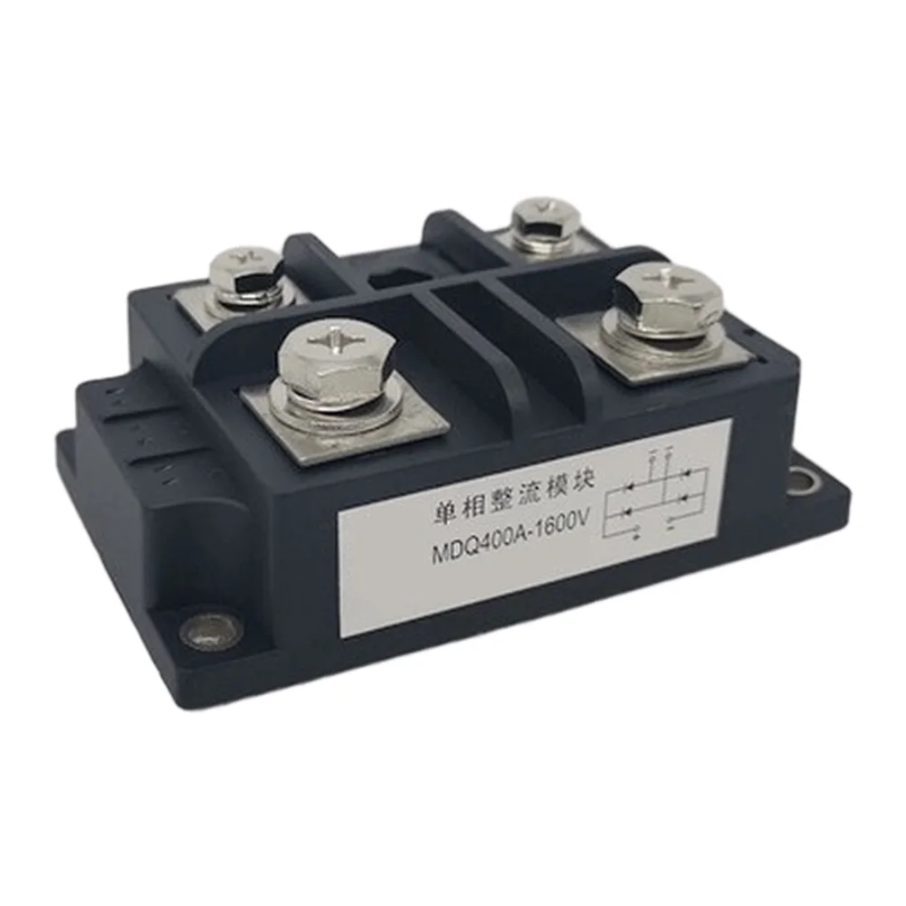 MDQ400A 1600V Single Phase Silicon Rectifier Bridge Module High Power Metal Case For Industrial Electrical Equipment Tool