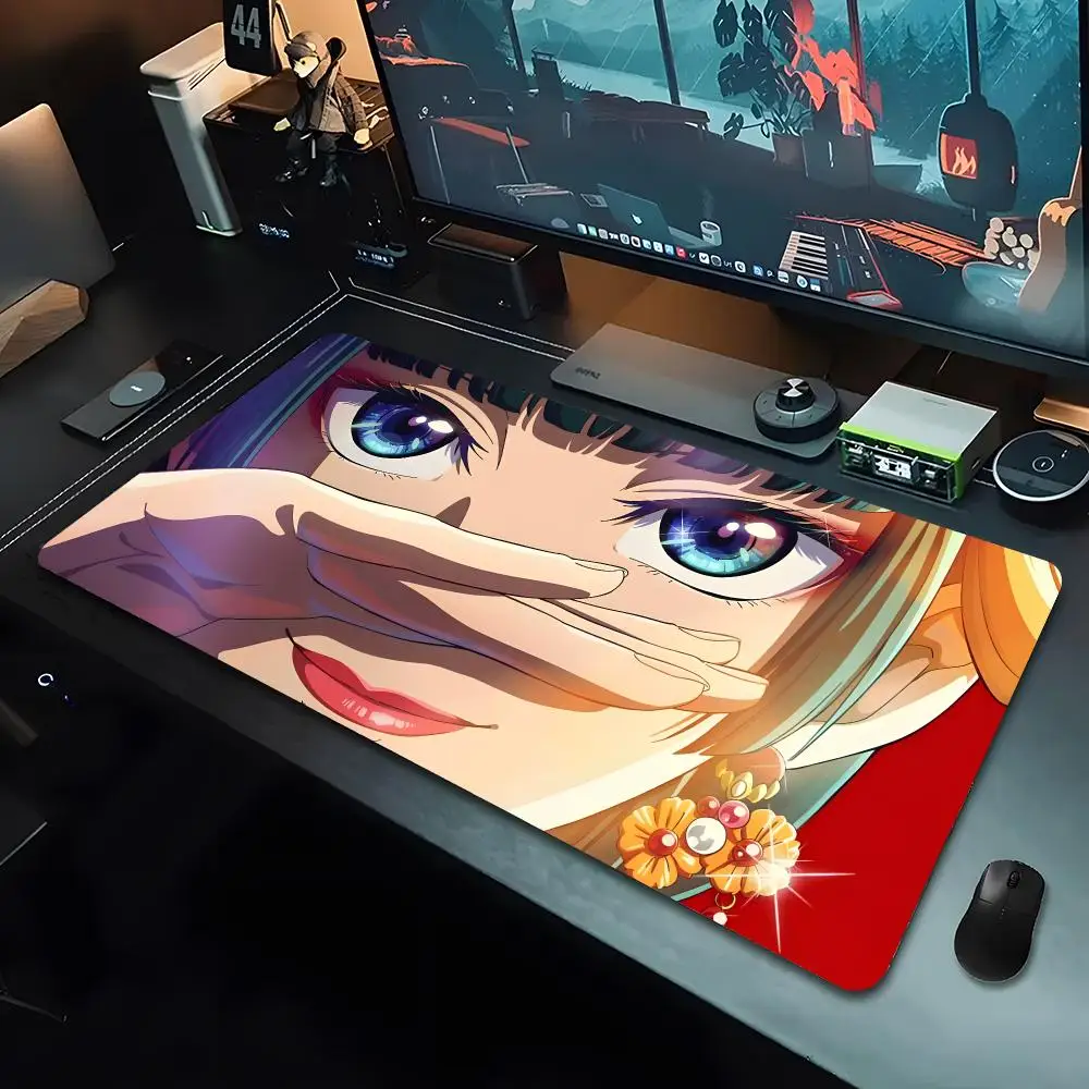 The Apothecary Diaries Maomao Mouse Pad Large PC Mouse Pad Rubber Base Gaming Desk Mat For Keyboard Gamers Office Accessories