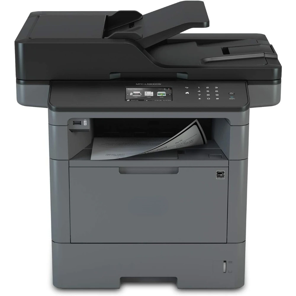 

Monochrome Laser Printer, Multifunction Printer, All-in-One Printer, MFC-L5800DW, Wireless Networking, Mobile Printing