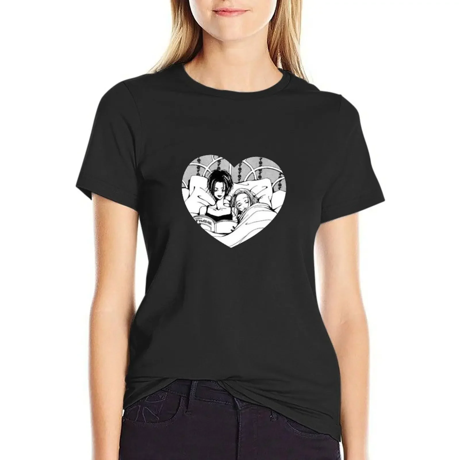 

Nana & Hachi 3 T-Shirt graphics kawaii clothes plus size tops ariat shirts for Women
