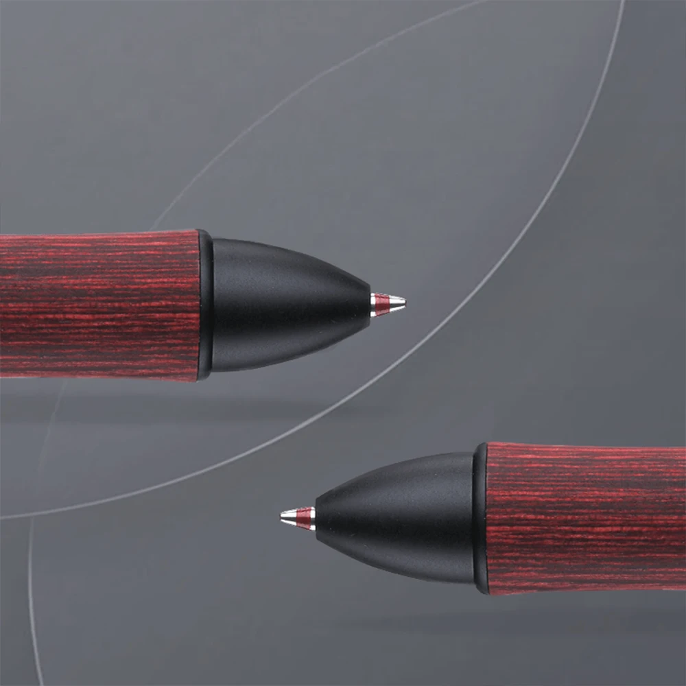 PILOT WOOD High-end 4+1 Wooden Pen BKHFW-2SR Grip Multifunctional Four-Color Ballpoint Pen 0.7 0.5 Mechanical Pencil