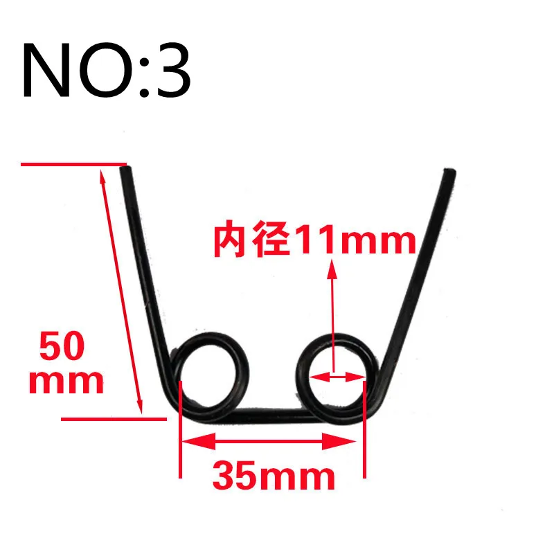 21 Sizes Children\'s Scooter Pulley Spring Scooter Steel Wire Repair Torsion Springs