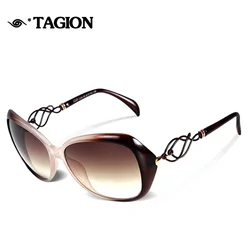TAGION Elegant Female Sunglasses Women Plastic Butterfly Sun Glasses Traveling Eyewear Driving Goggles Oculos De Sol Feminino