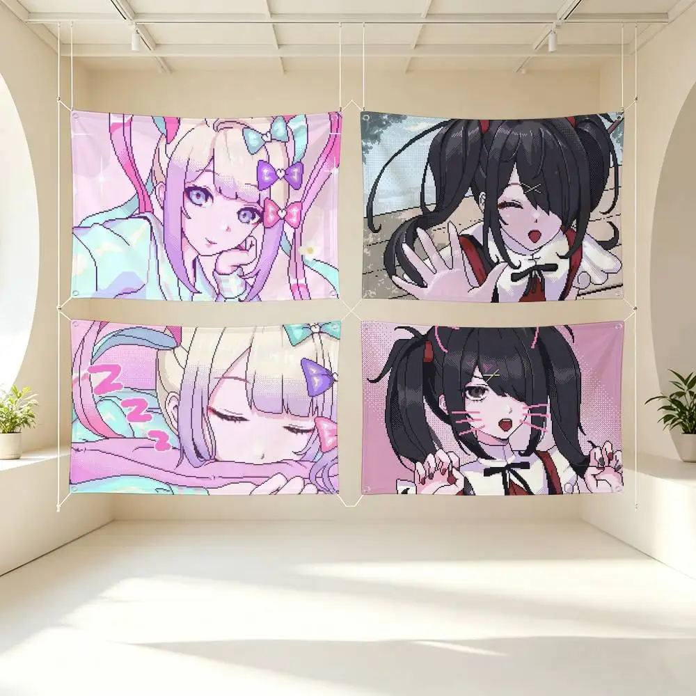 Kangel N-Needy Streamer  Flag Suitable For Party Club Outdoor Interior Wall Decoration Banner Fans Gift