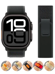 Trail loop strap for Apple watch Ultra 2 band 49mm 44mm 45mm 40mm 41mm 46mm 42mm 45 44 mm bracelet iWatch Series 10 SE 9 8 7 6 5