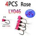 4 piezas Rosa LY046