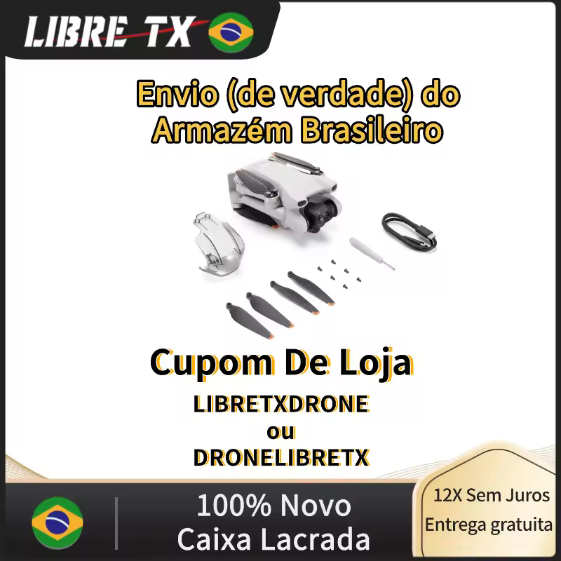 Drone DJI Mini 4 PRO S/ Tela