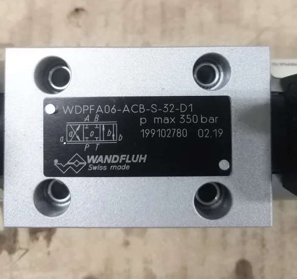 Wandfluh Solenoid valves WDMFA06-ACB-G24-M29