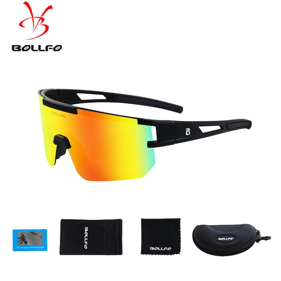 

BPLLFO New professional cycling glasses sunscreen bicycle outdoor running sports windshield polarized sunglasses TR90 anti-fog