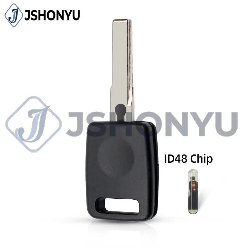 

JsHonYu HU66 Blade Empty Remote Car Key Case Compatible for Audi A3 A4 A6 A8 TT S3 S4 Replacement Folding Flip Fob