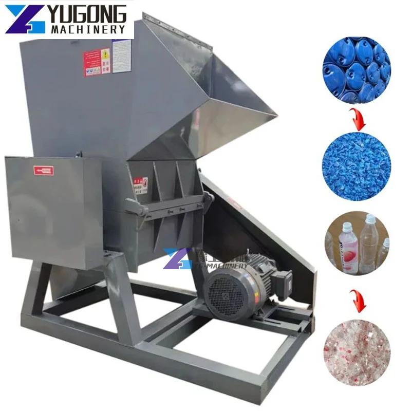 Factory Price Crushing Grinding Crusher Double Shaft Waste Tire Rubber Plastic Metal Scraps Shredder Cutting Machine for Sale