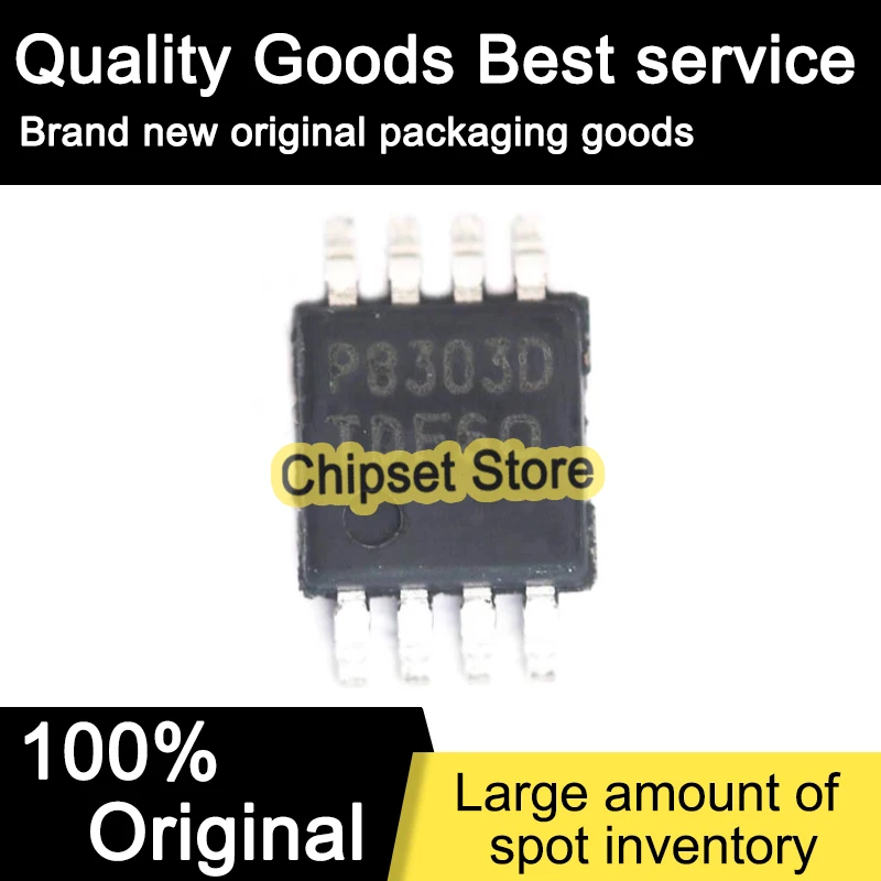 

10pcs PAM8303DBSC PAM8303 P8303D MSOP 100% Brand new