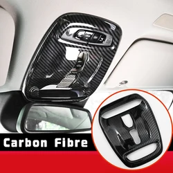 1pc Car Roof Front Reading Light Decorative Frame Cover for Volvo S90 XC60 XC90 V90 S60 V60 XC40 Carbon ABS Accessories Interior