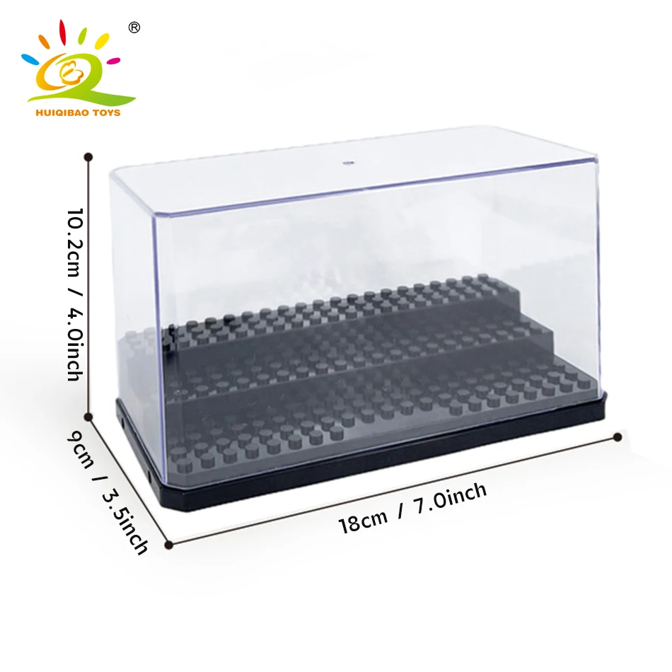 HUIQIBAO Stofdicht Figuren Vitrine Box Show Case Voor Model 