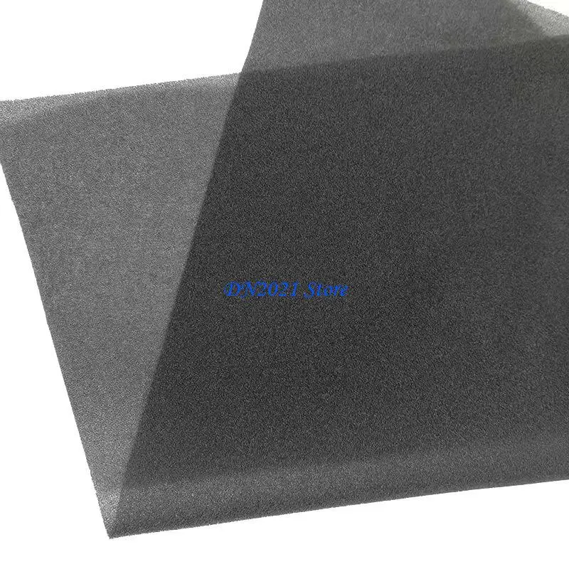 F3KE Computer Filter Mesh Black PC for Case Fan Cooler Dustproof Cover Sponge 330x330x5MM