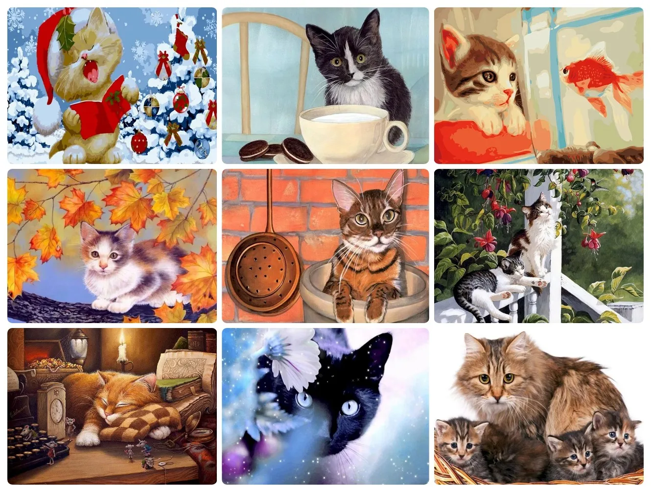 

Jigsaw Puzzles Cat Animal Home Decor Adults Puzzle Games Family Fun Puzzles Educational Toys for Kids Exquisite Gift
