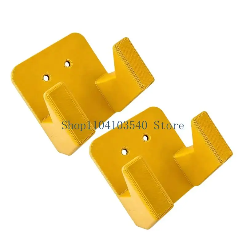 02DC Wall Mount Tool Rack Set of 2 for Garage Wall Cabinet Side Workshop Board and Home Repair Storage Use In Garages