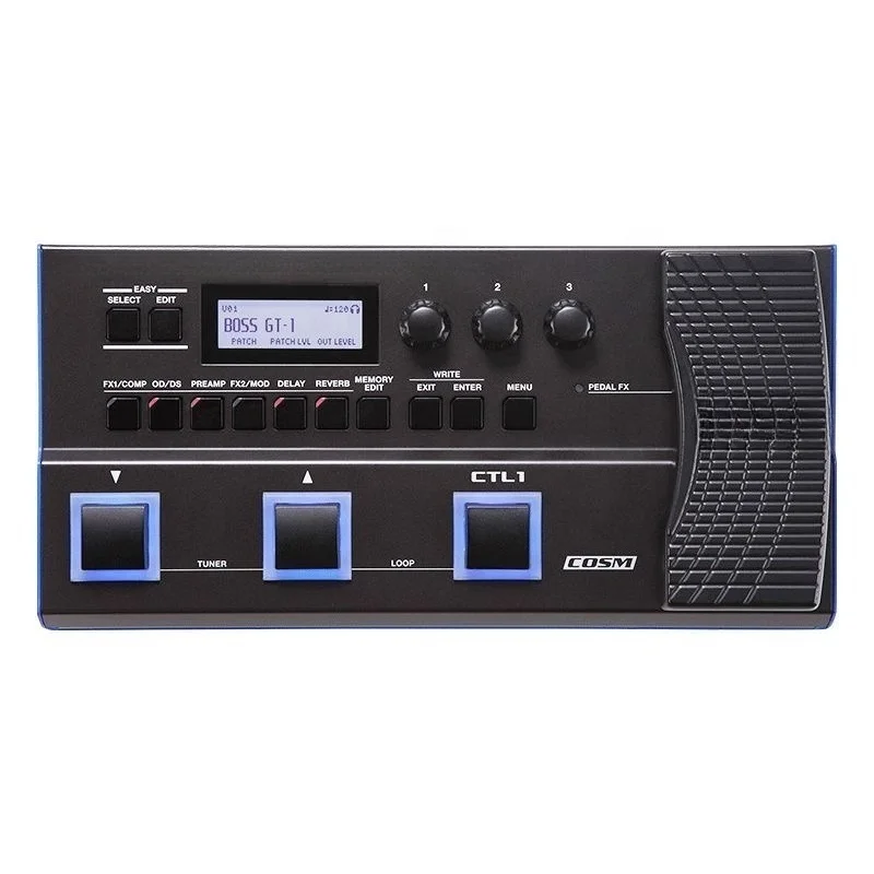 GT-1 Guitar Effects Processor - Multi-pedal for Gtr, studio to stage