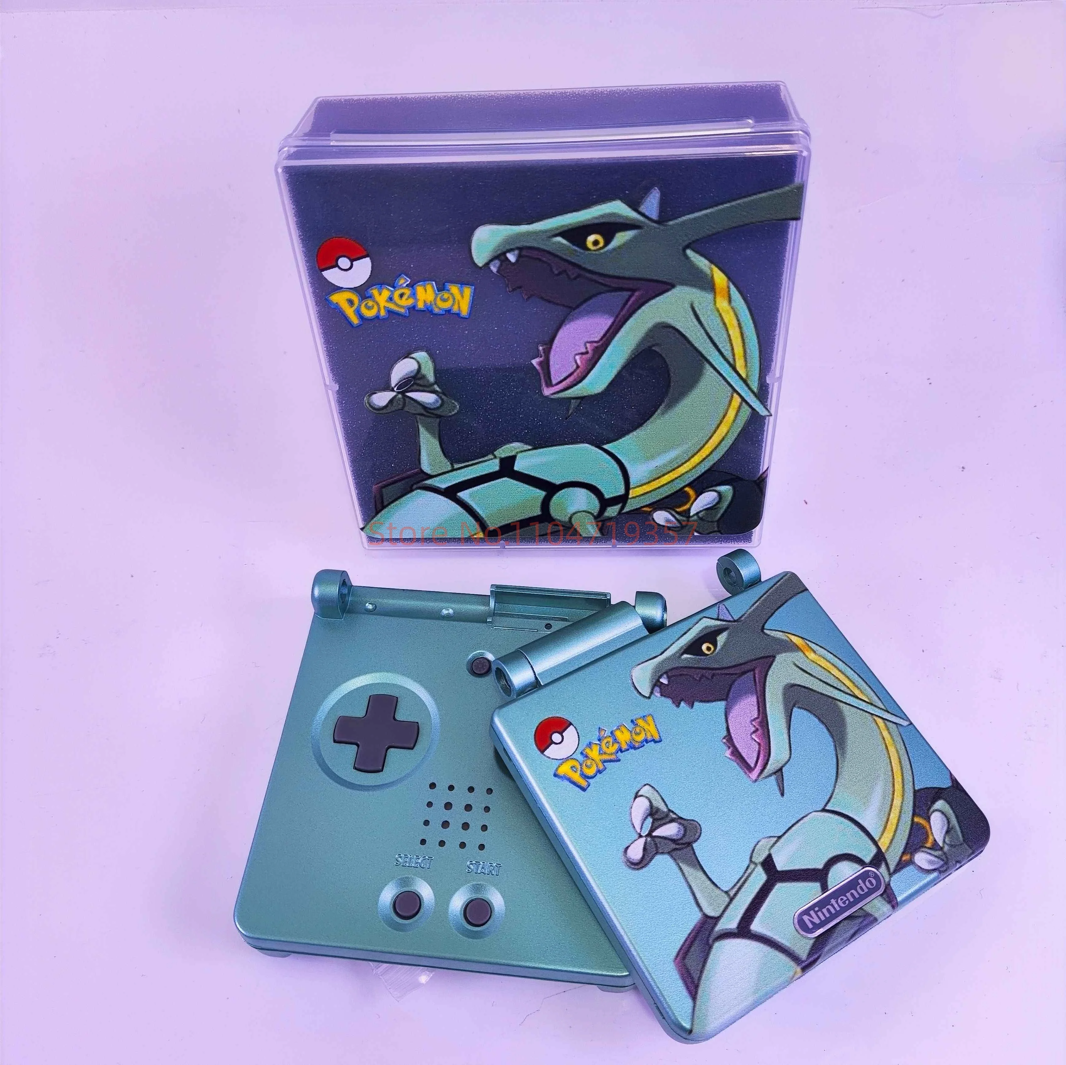 Met Box Gba Sp-verpakking en Shell Set Gengar Limited Edition, compatibel met Ips-scherm, Limited Edition speelgoedgeschenken