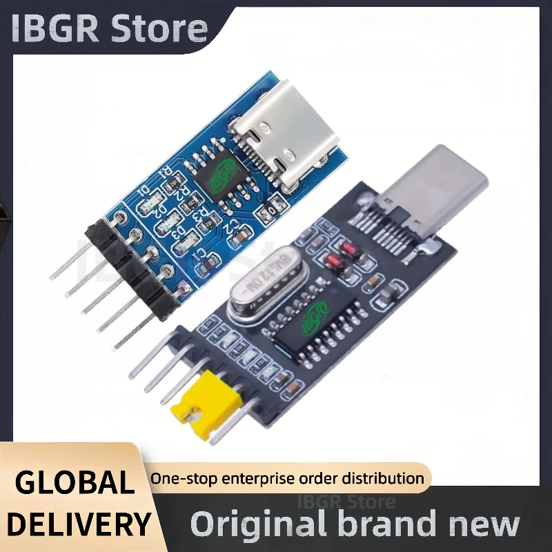 

TYPE-C USB to TTL Serial Port CH340N Module USB to TTL OTG to Serial Port Debugging Download Upgrade MCU