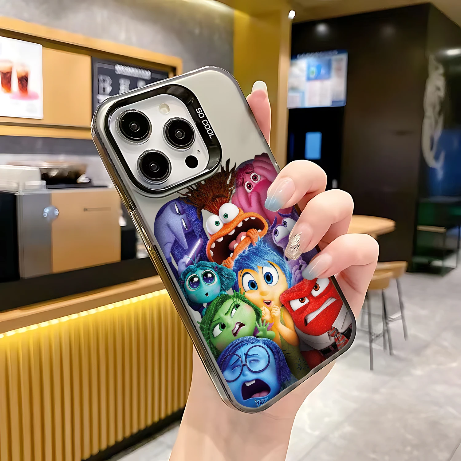 Etui Inside Out 2 Disneys do Samsung A73 A72 A55 A54 A53 A35 A34 A33 A32 A30 A24 A23 A22 A14 A05 4G 5G Matte Shockproof Cover