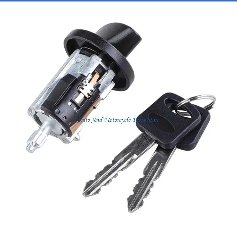 

P9FD Прочный цилиндр замка зажигания автомобиля с ремонтным комплектом с 2 ключами для F85Z11582AA