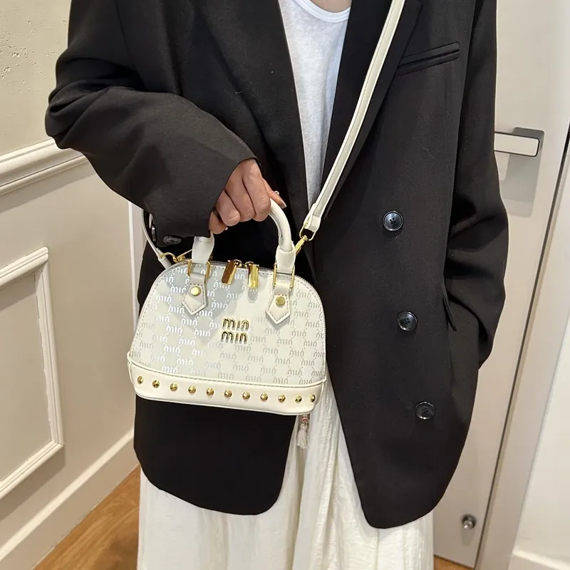 

Женская модная кожаная сумка через плечо Элегантная сумка через плечо Роскошная дизайнерская сумка Классический повседневный вид