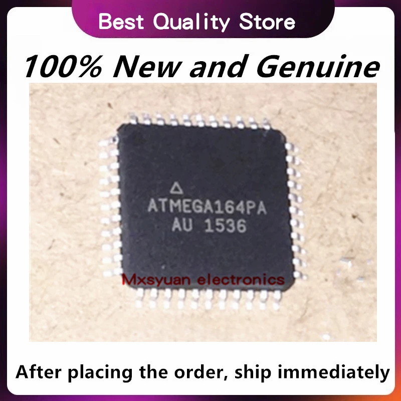 5PCS~50PCS/LOT ATMEGA164PA-AU ATMEGA164PAU-TW ATMEGA164PA QFP44 100% New Original Spot stock