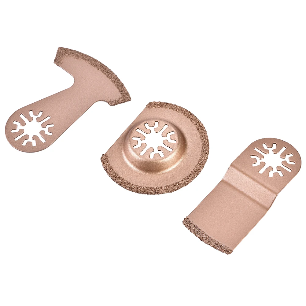 Carbide Oscillating Saw Blades Multi Tool Set Segmento Multifunções Ferramenta Lâmina