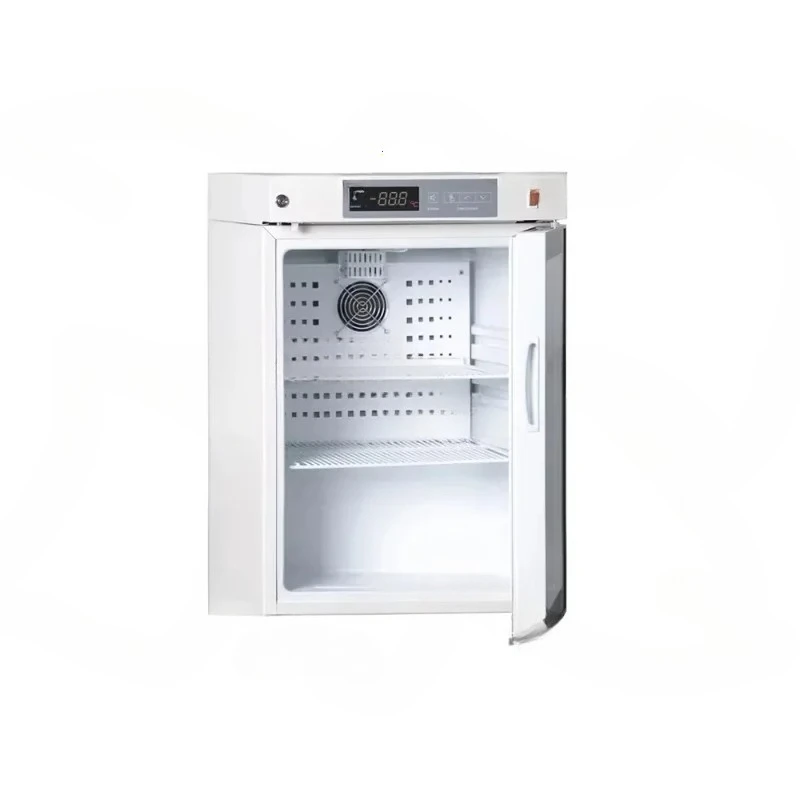 

Customizable Glass Door Vaccine Refrigerator 45~105L 2-8℃ Laboratory Freezer Display Refrigerator for Medical Storage