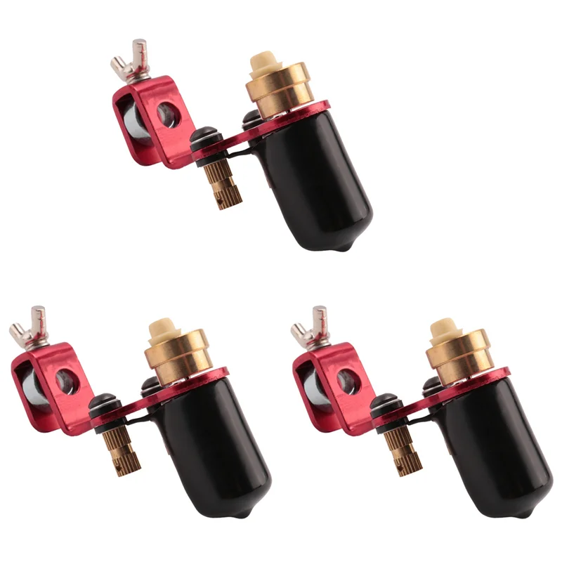 

AAAU-3X Dragonfly Motor Tattoo Роторная машина Профессиональное боди-арт татуировки Шейдерное оборудование для боди-арта Татуировки Красный