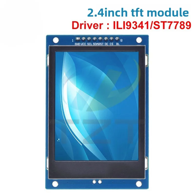 2.4 Inch TFT Liquid Crystal Display LCD Module 240x320 Full Color IPS Screen ST7789 Small Screen SPI