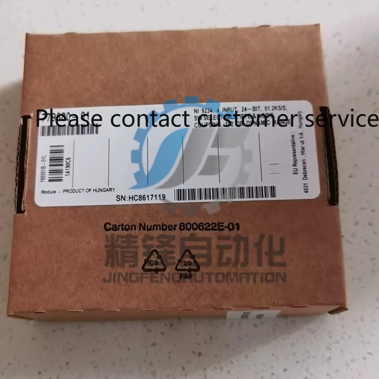 

Новый модуль National Instruments NI 9234 NI-9234 779680-01