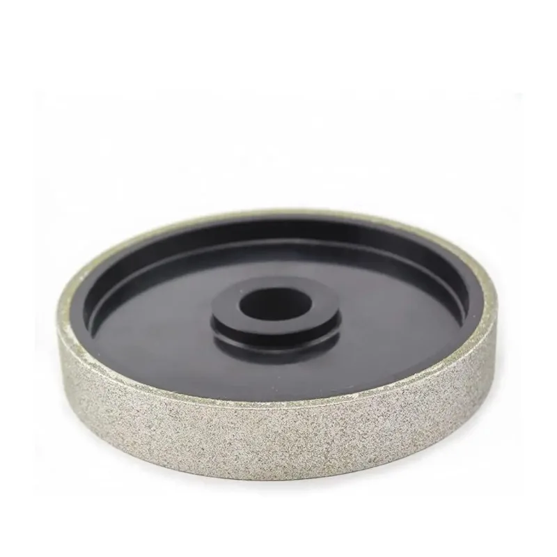 6 Inch Diamond Electroplating Parallel Grinding Wheel Jade Jadeite Amber Beeswax Raw Stone Grinding and Peeling Tool 150x25.4x25
