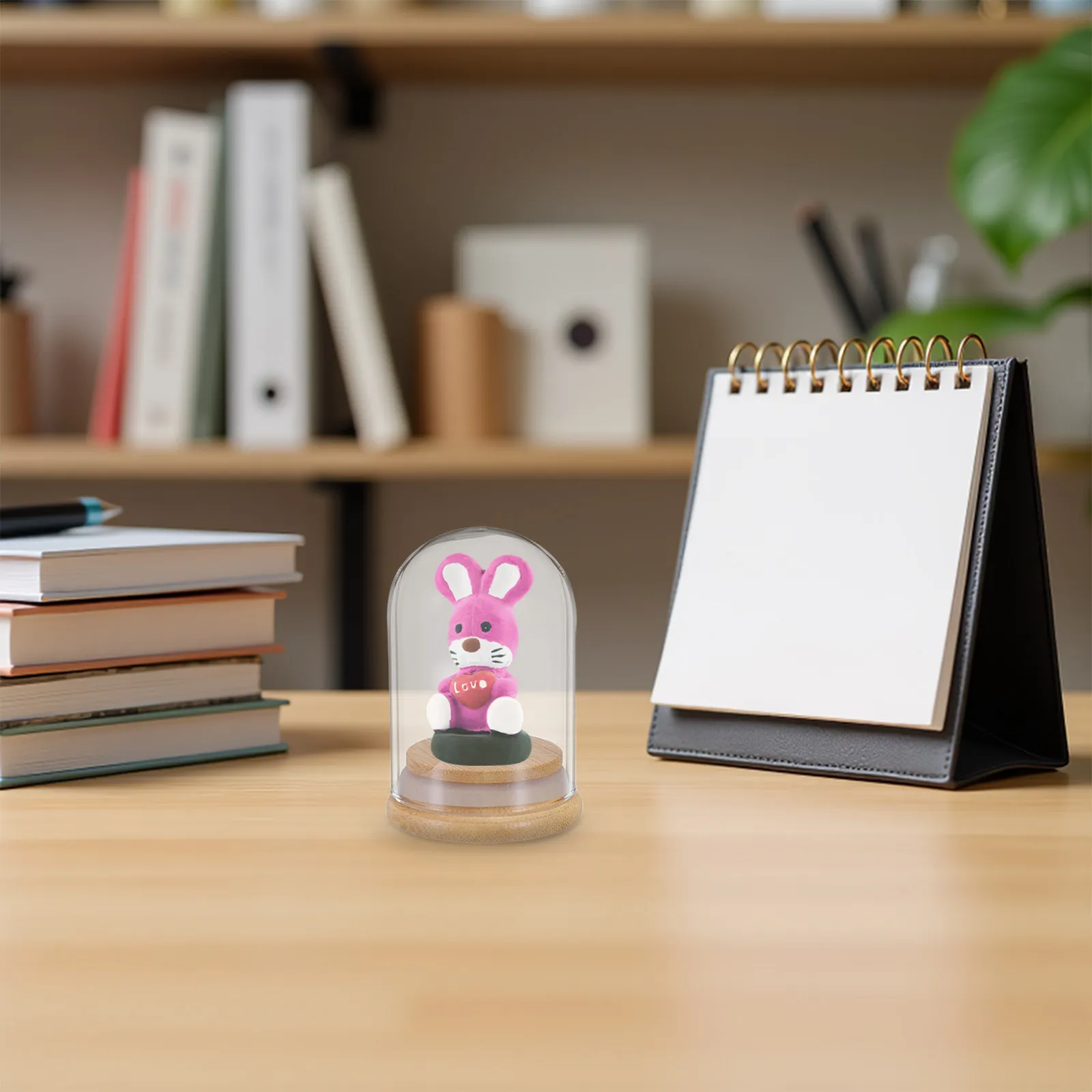 

Набор из 6 стеклянных куполов-колбусов с деревянным основанием 2.8x2 для демонстрации и защиты консервированных цветов, свадебных композиций, коллекционных предметов