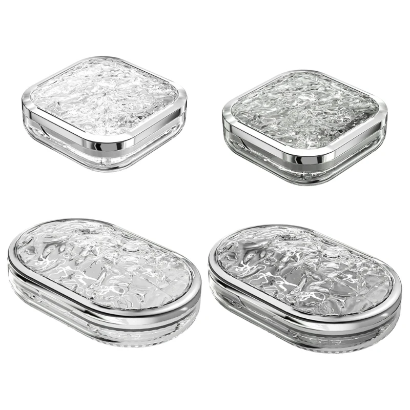 Travel Friendly Storage Box Items Organizers with Tight Lids Clear Storage Box for Trendy Women Ladies Daily Use