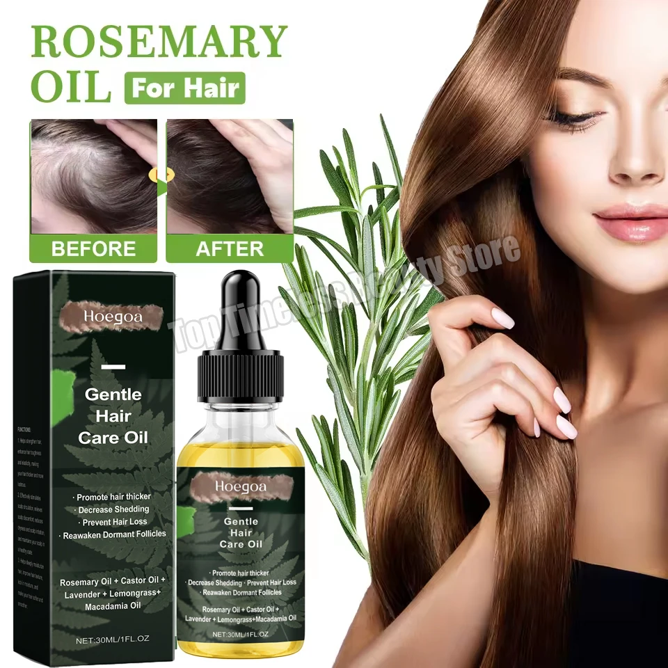 

Rosemary Oil Hair Booster Serum Nourish Scalp Hair Follicles Refresh Control Oil Strengthen Hair Roots Nutrient Solution Product