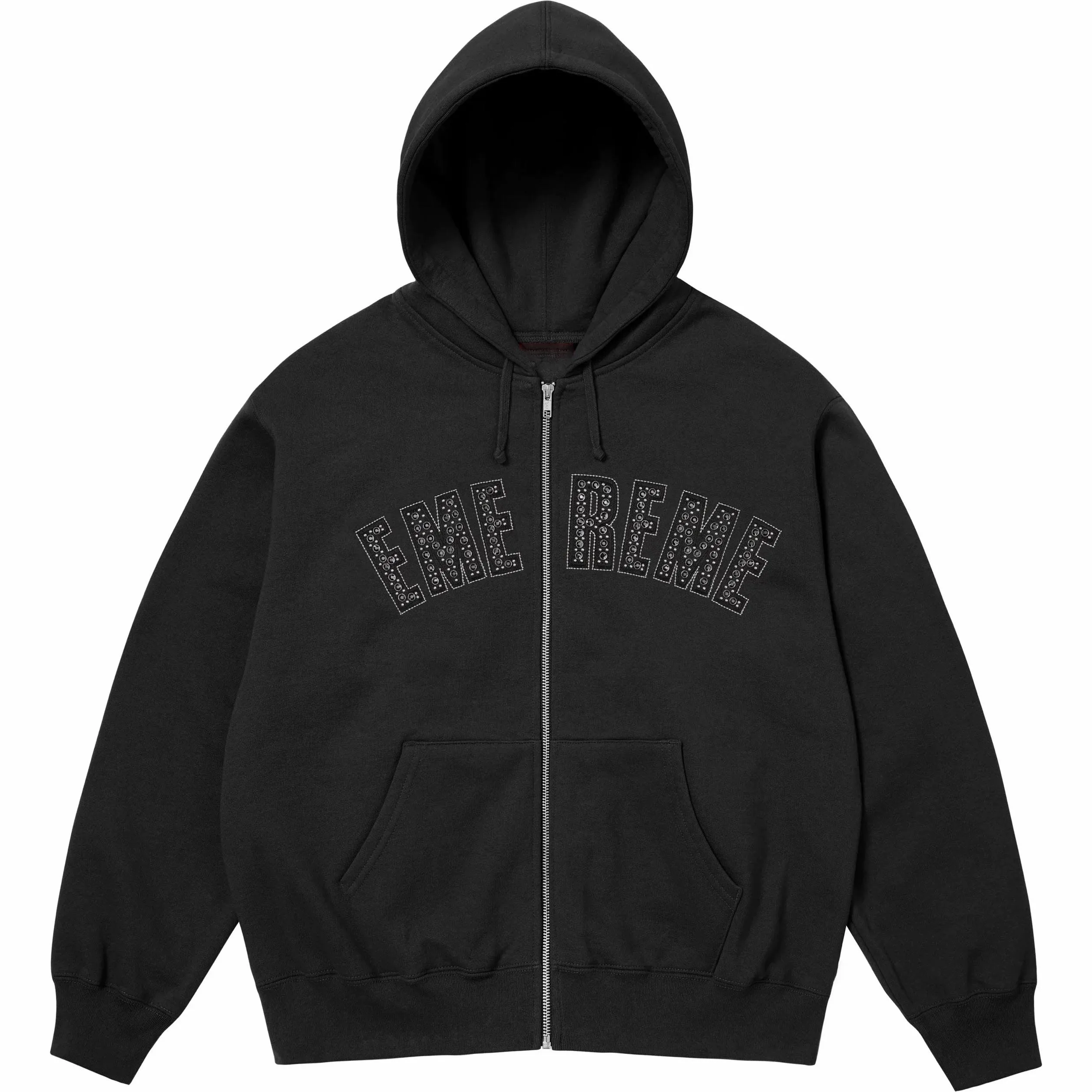 

American Hip-Hop Letter Diamond Hooded Sweatshirt For Men And Women Fashion Y2K Harajuku Gothic Casual Jogger Loose Sweatshirt