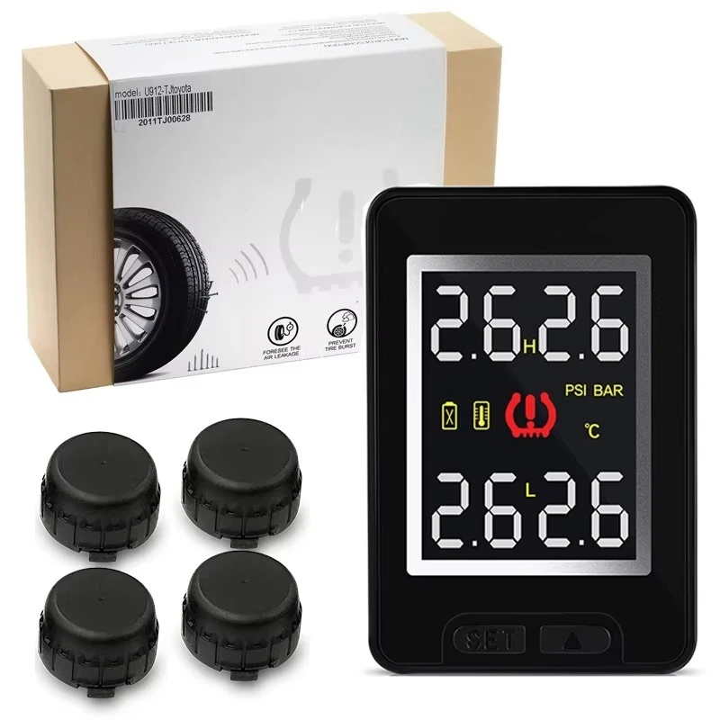 

U912 For Honda Wireless Car Tire Pressure Monitoring System External Sensors Auto Tools TPMS