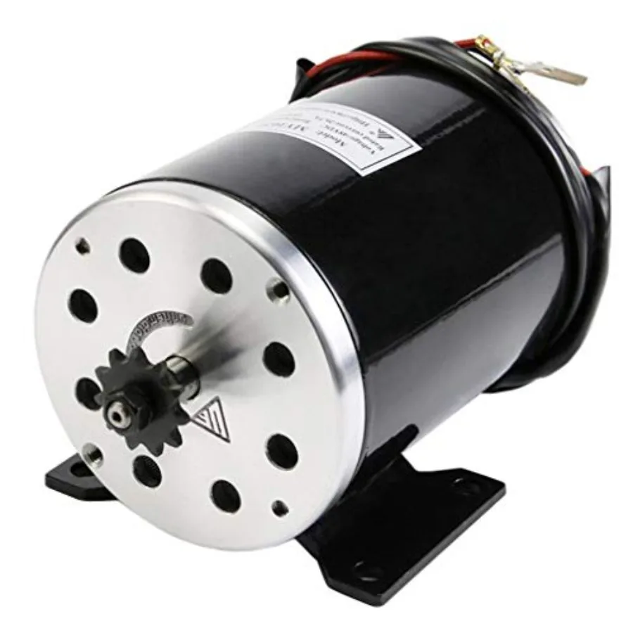 36V 800W Brush Motor for Electric Go Kart Scooter E Bike Motorized Bicycle ATV Moped Mini Bikes 25H Chain - 11 Tooth Sprocket H