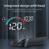 HUD GPS Heap up Display M22 Speedometer Universal Multi-functions Speed Meter MPH KM/H Screen Windshield Projector for All Cars