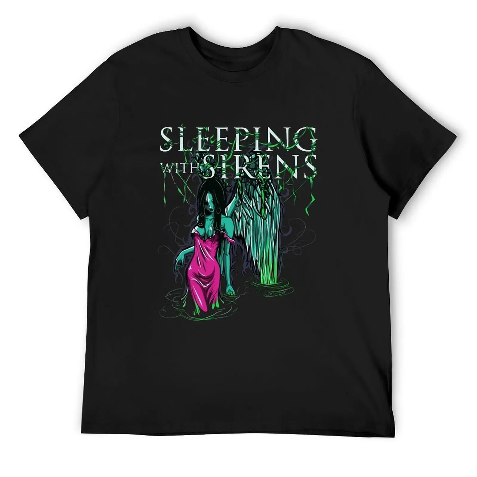 

Special Present Sleeping With Sirens Youth Teenager Gifts Movie Fans T-Shirt man t shirt mens clothing