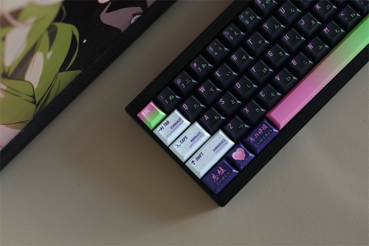 Keycap Ganlu Temple honey glass ROG night devil wooting magnetic axis drunk deer PBT keycap