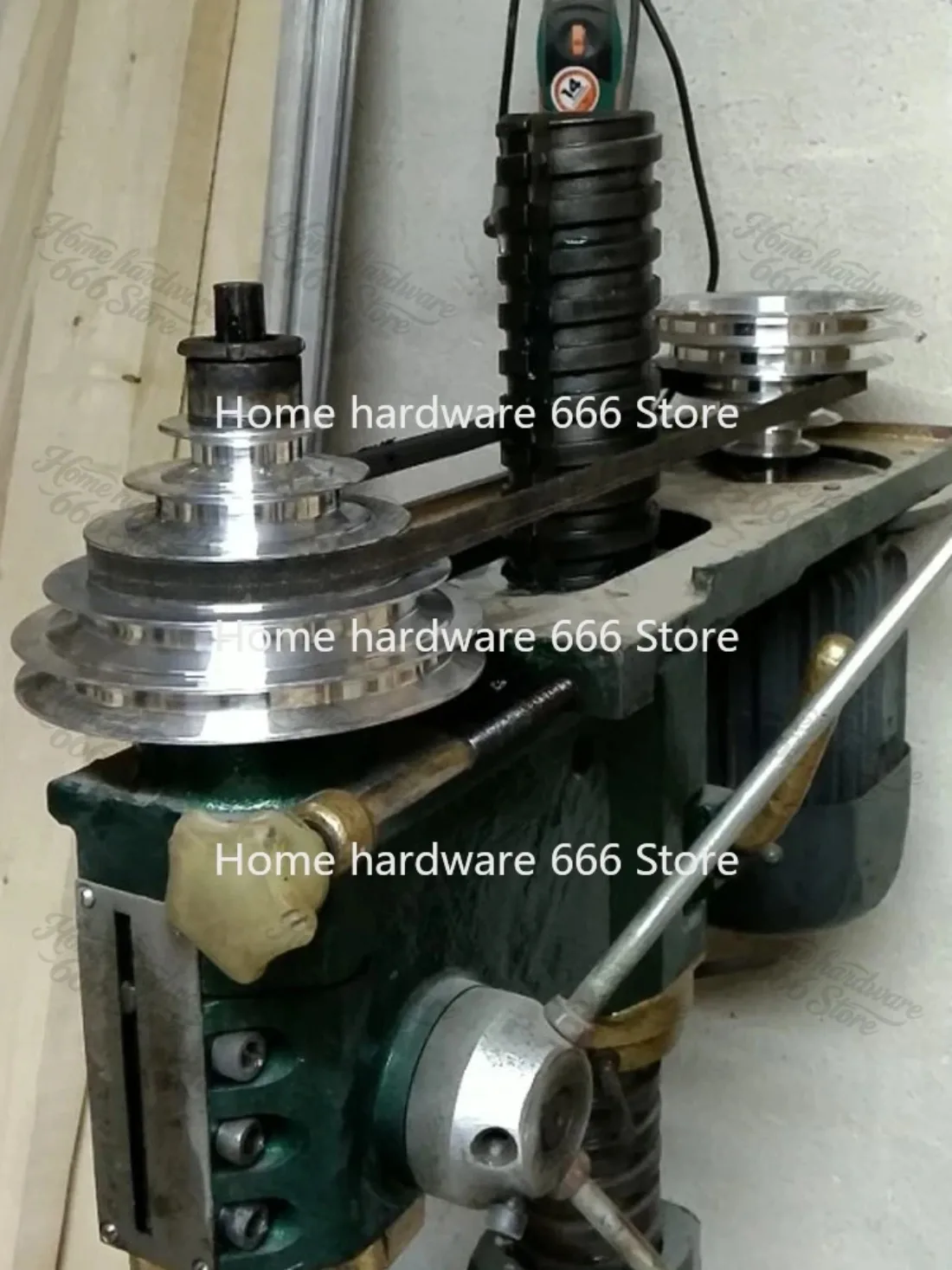Aluminum 5 Step A Type V-Belt Pagoda Pulley Outter Dia 54-150mm(Hole Diameter 14mm 16mm 18mm 19mm 20mm 22mm 24mm 25mm 28mm)