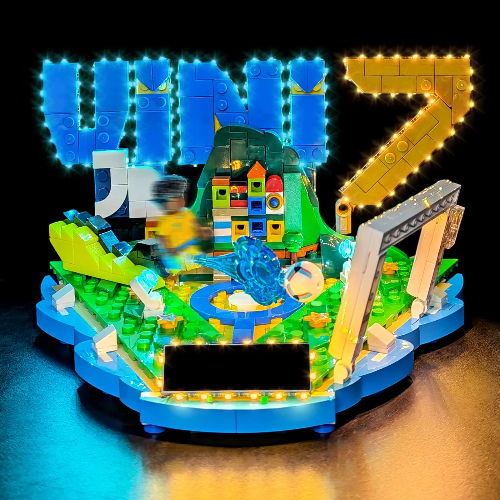 

LYBMTWF LED Lighting Kit Compatible with Lego 43027 Wini Jr. -Soccer Highlights Building Blocks(NOT Include The Model Bricks)