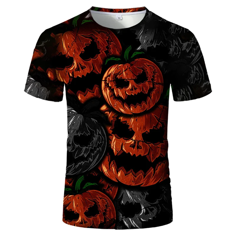 2024 Summer New Halloween Graphic T-shirts New Arrival Trendy Party Style T shirt Casual Stylish Trendy Unisex Funny Tops